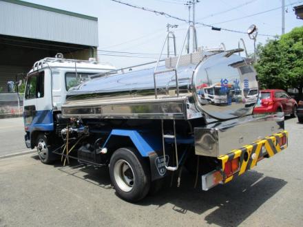 有藤商店 中古トラック タンクローリー ステンレスタンク 水３８００ｌ 給水車