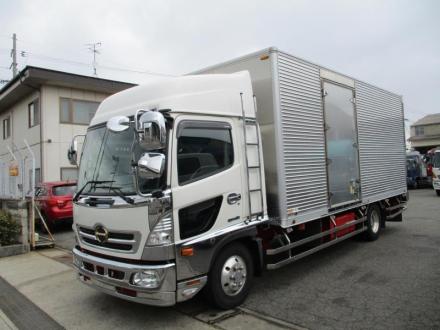 No.497 アルミバン 4t 車 アルミ箱 バイク倉庫 トラックコンテナ コメ