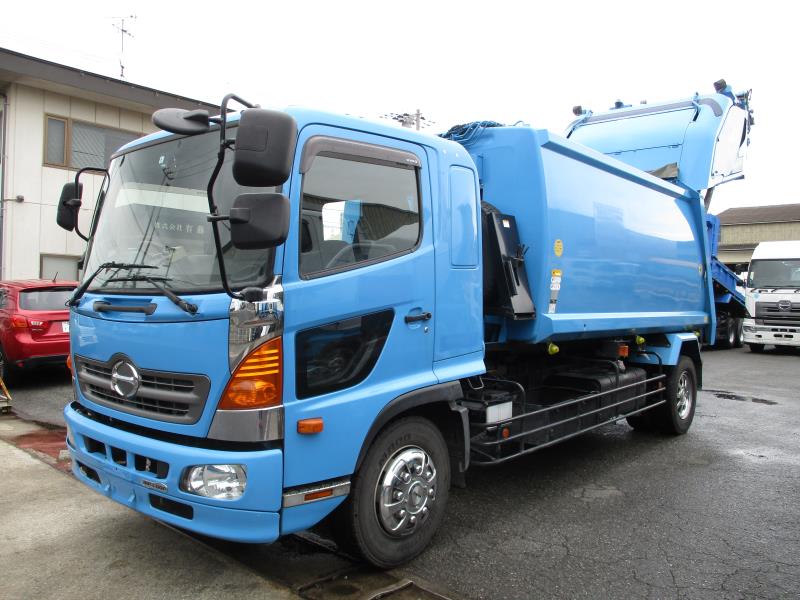 中古トラック 塵芥車 パッカー車 増々トン １２ ２m3 計量器付 中古トラックの販売 買取なら有藤商店