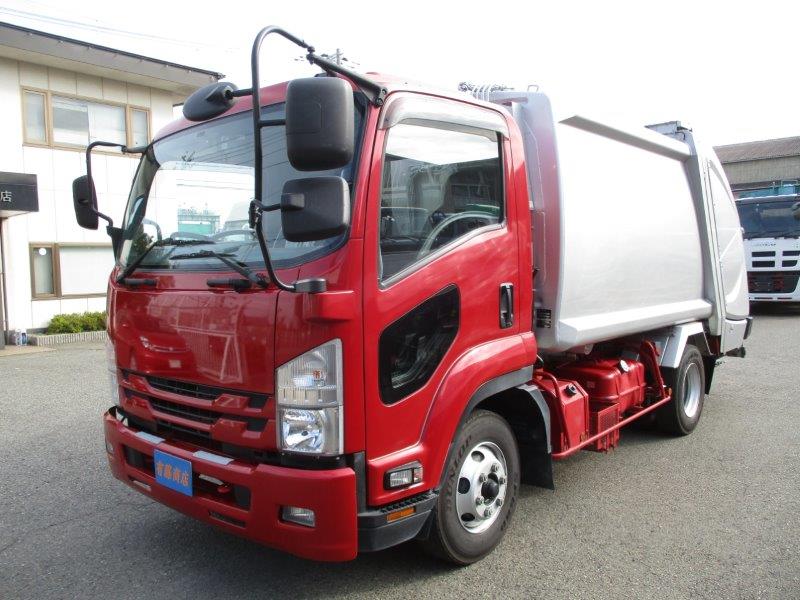 中古トラック 塵芥車 パッカー車 ４t ８ ２m3 プレスパッカー 中古トラックの販売 買取なら有藤商店