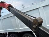 増トン　３軸車　２デフ　ユニパルクレーン付