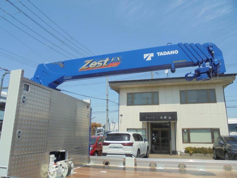 増々トン　セルフクレーン　未使用車