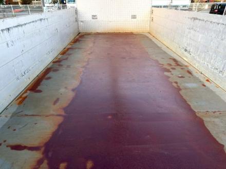 増トン　クレーン付アルミ平ボデー