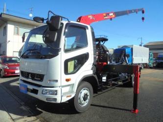 増々トン　クレーン付アームロール　未使用車