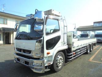 ３軸車　２デフ　アルミブロック平ボデー