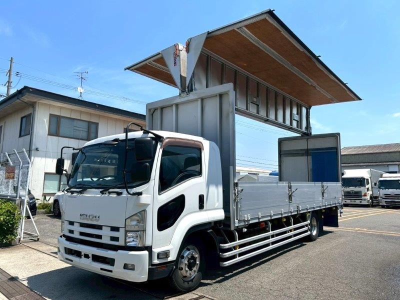 増々トン　ワイド　アルミウイング　L＝7.2