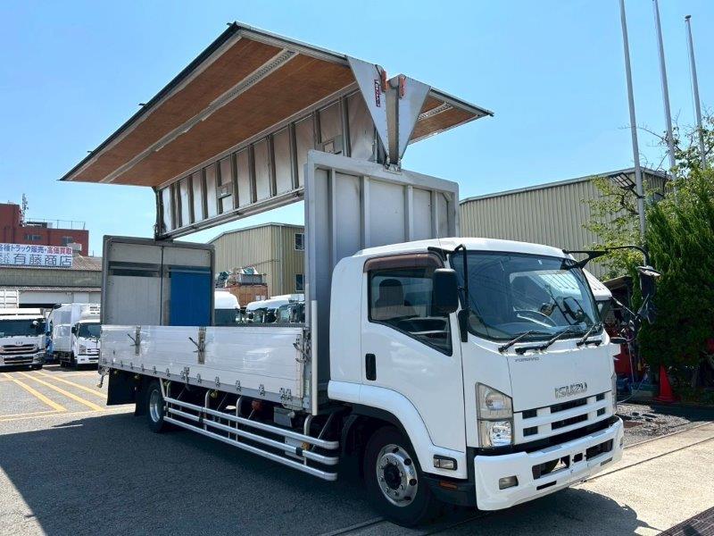 増々トン　ワイド　アルミウイング　L＝7.2