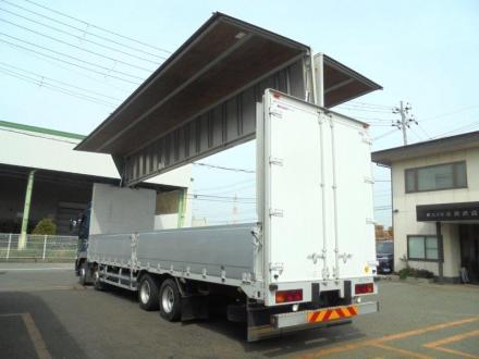 25t仕様　4軸低床　アルミウイング