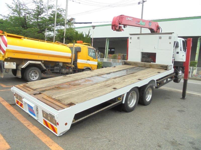 ３軸車　２デフ　セルフクレーン