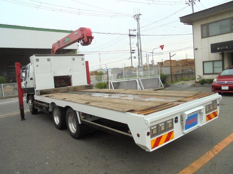 ３軸車　２デフ　セルフクレーン