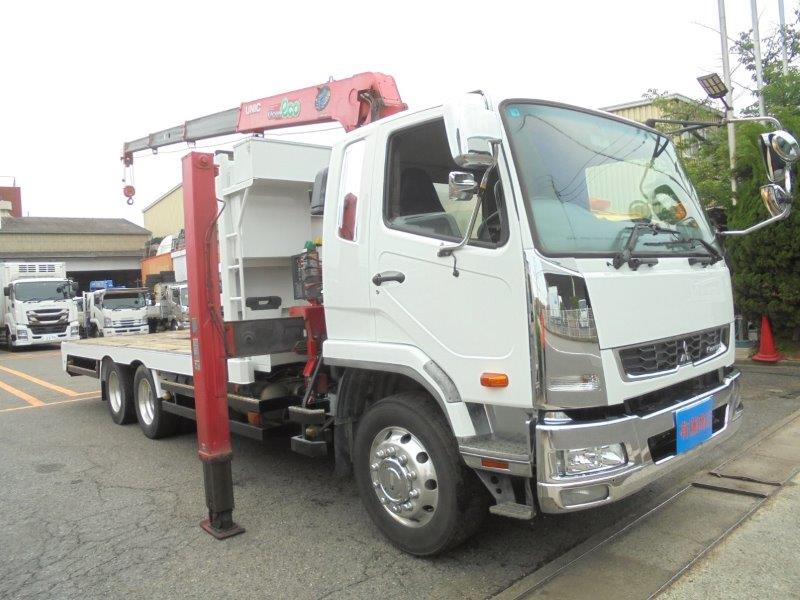 ３軸車　２デフ　セルフクレーン
