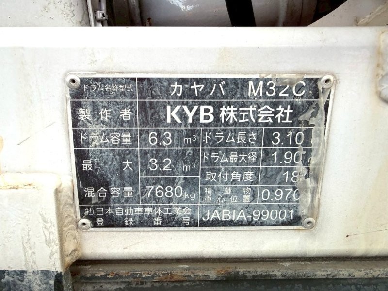 増々トン　３.２m3　ミキサー