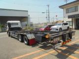25t仕様　4軸低床　コンテナ車
