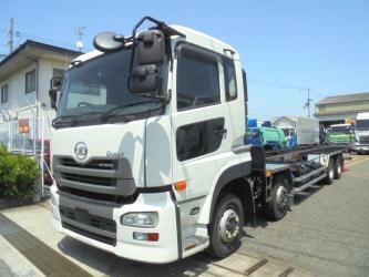 25t仕様　4軸低床　コンテナ車
