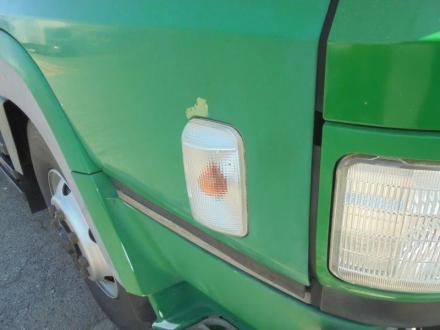 25t仕様　３軸高床　２デフ　ヒアブ付スクラップボデー