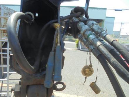 25t仕様　３軸高床　２デフ　ヒアブ付スクラップボデー