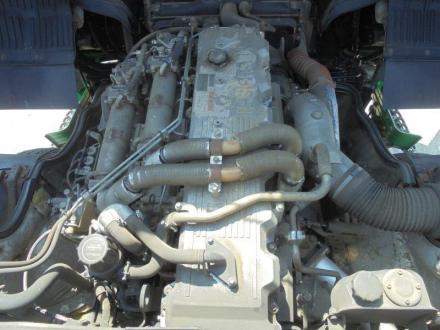 25t仕様　３軸高床　２デフ　ヒアブ付スクラップボデー