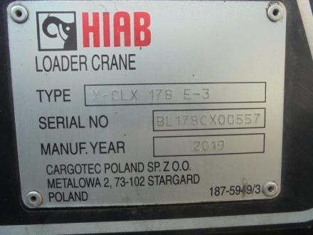 25t仕様　３軸高床　２デフ　ヒアブ付スクラップボデー