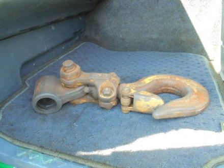 25t仕様　３軸高床　２デフ　ヒアブ付スクラップボデー