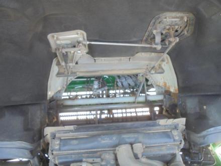 25t仕様　３軸高床　２デフ　ヒアブ付スクラップボデー