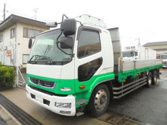 ３軸車　２デフ　アルミブロック平ボデー