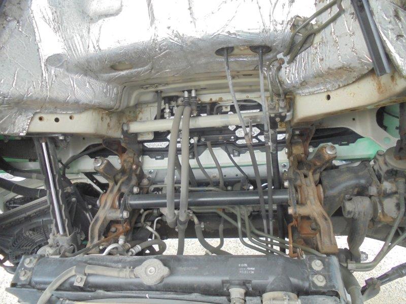 ３軸車　２デフ　アルミブロック平ボデー