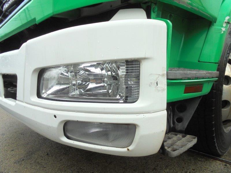 ３軸車　２デフ　アルミブロック平ボデー