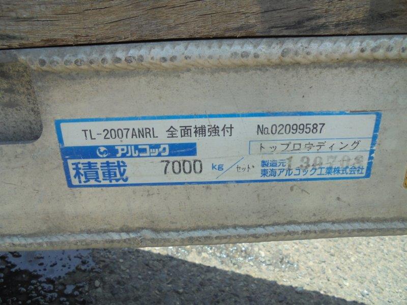 ３軸車　２デフ　ダンプローダー