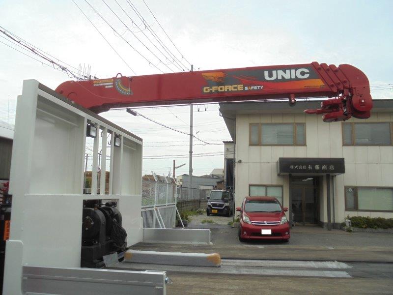 増々トン　セルフクレーン　未使用車
