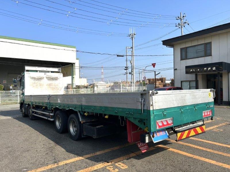 25t仕様　４軸低床　アルミブロック平ボデー