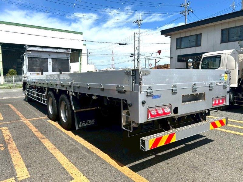 25t仕様　３軸高床　アルミブロック平ボデー