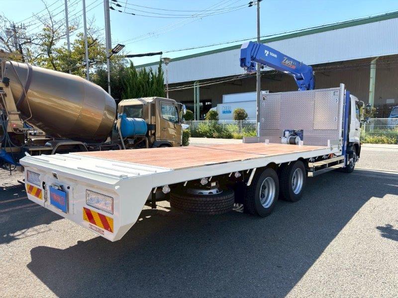 ３軸車　２デフ　セルフクレーン