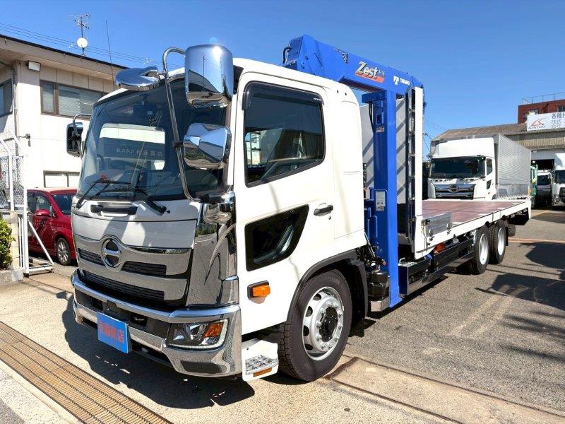 ３軸車　２デフ　セルフクレーン