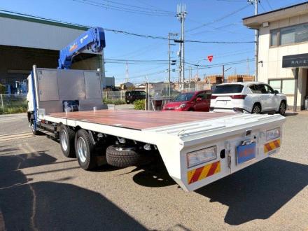 ３軸車　２デフ　セルフクレーン