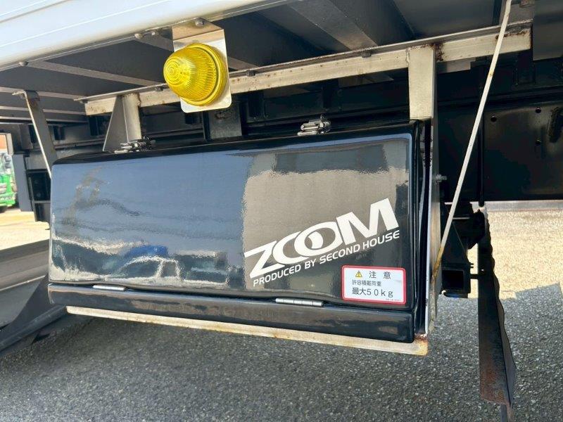 増トン　ワイド　格納ゲート付　冷凍バン　