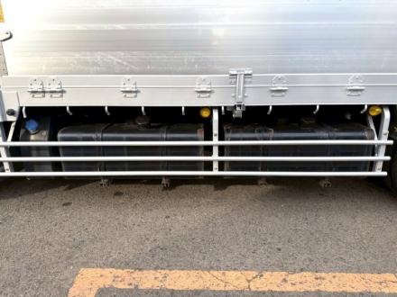 25t仕様　４軸低床　アルミブロック平ボデー