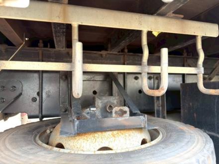 25t仕様　４軸低床　アルミブロック平ボデー