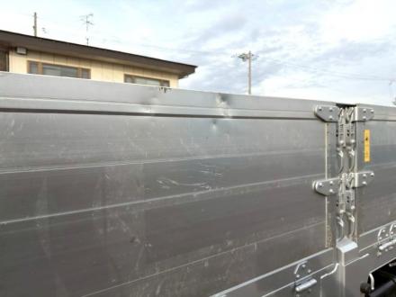 25t仕様　４軸低床　アルミブロック平ボデー