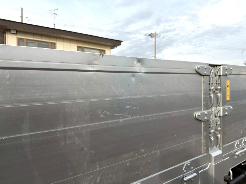 25t仕様　４軸低床　アルミブロック平ボデー