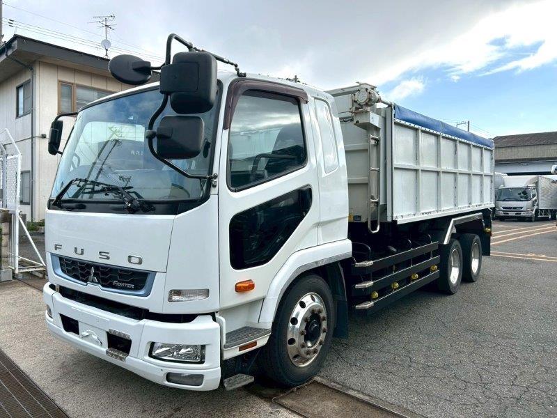３軸車　２デフ　深ダンプ　ステンレスボデー
