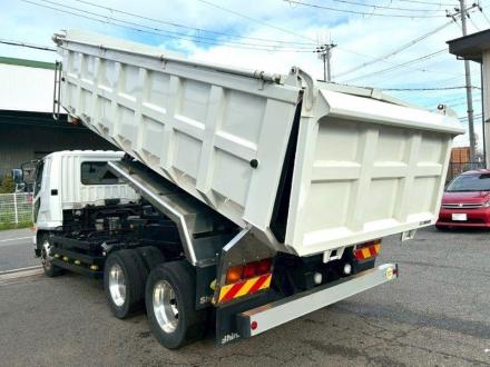 ３軸車　２デフ　深ダンプ　ステンレスボデー