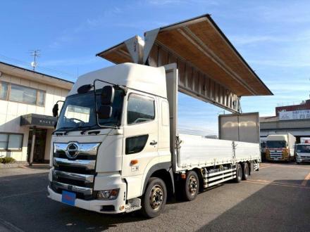 25t仕様　４軸低床　アルミウイング