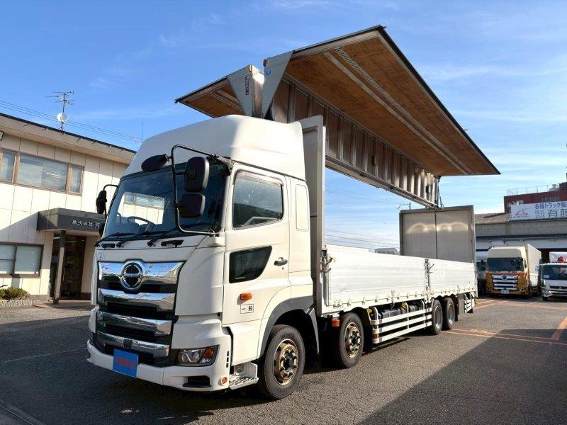 25t仕様　４軸低床　アルミウイング