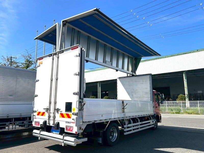 増々トン　ワイド　格納ゲート付　アルミウイング