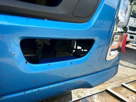 25t仕様　３軸高床　アルミブロック平ボデー