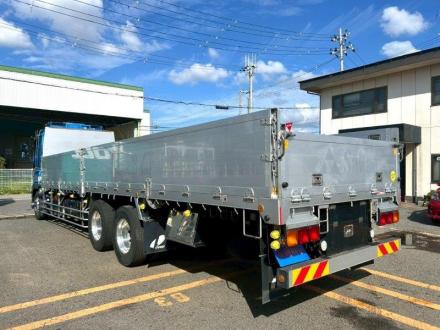 25t仕様　３軸高床　アルミブロック平ボデー