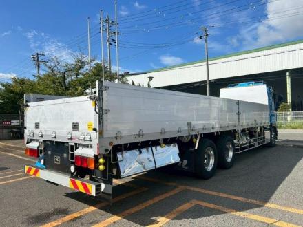 25t仕様　３軸高床　アルミブロック平ボデー