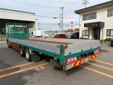 23.5t仕様　３軸低床　２デフ　平ボデー　L＝9.1
