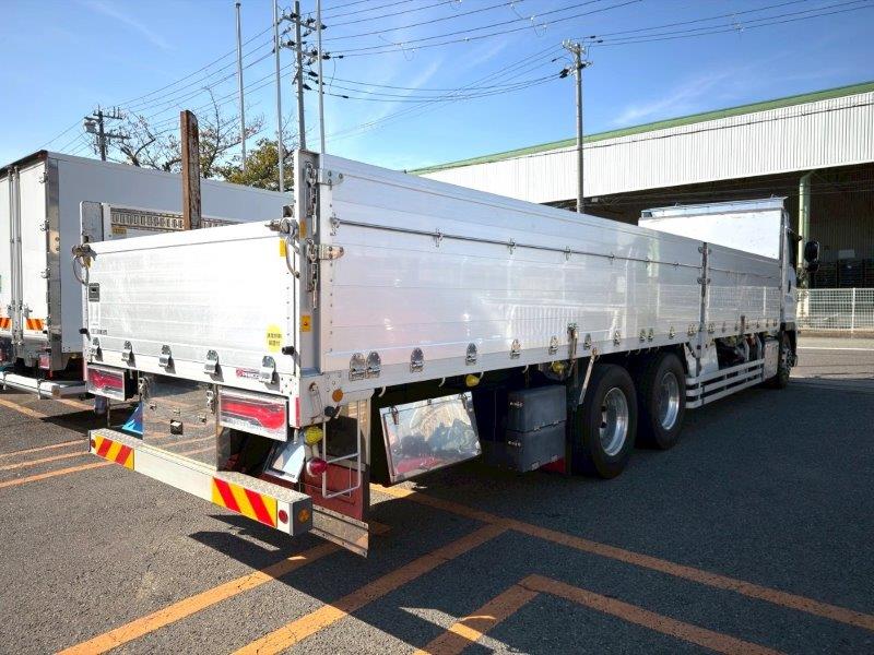 ２５t仕様　３軸高床　アルミブロック平ボデー