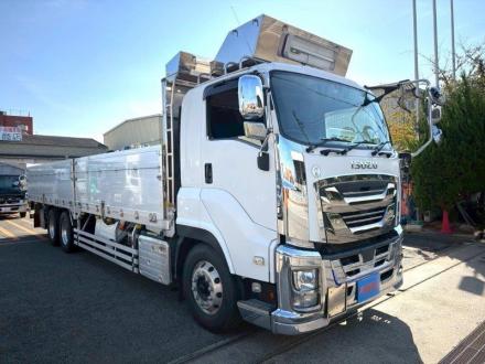 ２５t仕様　３軸高床　アルミブロック平ボデー